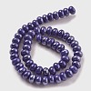 Porcelain Rondelle Beads PORC-Q001-01E-3