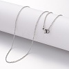 Non-Tarnish 304 Stainless Steel Necklace LS-MAK-K004-15P-1