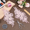 1 Pair Polyester Decorations DIY-HY0003-54A-4