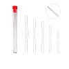 Stainless Steel Collapsible Big Eye Beading Needles SENE-PW0013-02M-1