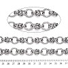 Alloy Round Ring Link Chains LCHA-N02-02P-3