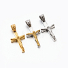 Easter Theme Men's 201 Stainless Steel Crucifix Cross Pendants STAS-F010-21-1