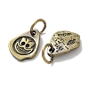 Tibetan Style Brass Pendants KK-M284-44AB-2