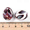 Handmade Porcelain Beads PORC-N008-06I-3