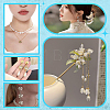 160Pcs 3 Styles Glass Pearl Teardrop Beads HY-NB0001-06A-5