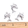 Tarnish Resistant Dolphin 304 Stainless Steel Pendants STAS-I045-29-3