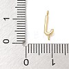 304 Stainless Steel Letter Connector Charms STAS-M108-01G-10-3