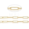 Soldered Brass Paperclip Chains CHC-D025-03G-01-3