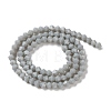 Opaque Solid Color Imitation Jade Glass Beads Strands LS-GLAA-F029-P4mm-14-2