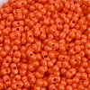 Baking Paint Glass Seed Beads SEED-K010-A10-2