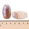Natural Amethyst Lace Agate Pendants G-A244-03-3