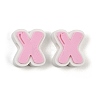 Plastic European Beads PL-CBA02CB-01X-1
