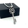 Vintage Punk 304 Stainless Steel Key Pendant Necklaces GR5829-4