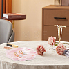 Shell Shaped Porcelain Jewelry Storage Display Trays for Rings AJEW-SP0006-06B-02-5