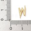 304 Stainless Steel Letter Connector Charms LS-STAS-M108-01G-23-3
