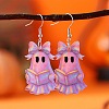 Halloween Ghost Acrylic Dangle Earrings FS-WG53D30-04-1