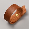 Imitation Leather & Alloy Napkin Rings LS-AJEW-WH20006-526B-2