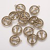 Tibetan Style Alloy Pendants LS-TIBEP-3768-AB-FF-1