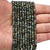 Natural African Turquoise(Jasper) Beads Strands G-L635-A40-4x2mm-2