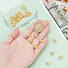 30Pcs Brass Tube Bails KK-BBC0015-14-3