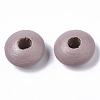 Dyed Natural Beech Wood Beads WOOD-T015-43D-2