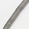 Electroplate Non-magnetic Synthetic Hematite Beads Strands G-J164B-4mm-06-3