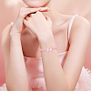 Alloy Enamel Bowknot Link Bracelets BJEW-BM0001-02-6