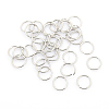 Tarnish Resistant 304 Stainless Steel Open Jump Rings X-STAS-J013-9x0.9mm-01-1