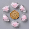 Transparent Acrylic Beads TACR-S152-08A-08-4