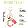 Fruit Series Letter Resin Keychains KEYC-TAC0033-02C-3