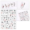 Halloween Paper Nail Art Stickers PW-WGEAAB4-03-1