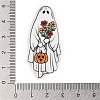 Halloween Theme Opaque Printed Acrylic Pendants SACR-S034-07A-3