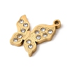 304 Stainless Steel Pendants STAS-K297-07G-2