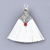 Polyester Tassel Pendant Decorations FIND-T036-01-2