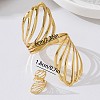 Hollow Wing Iron Cuff Bangles & Cuff Rings Sets for Women WG91D18-01-2