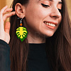 2Pcs 2 Style PET Plastic Earring Handwork Template DIY-WH0571-002-4