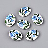 Handmade Porcelain Beads PORC-T134-04B-1