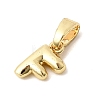 Brass Letter Charms KK-G554-22G-F-2