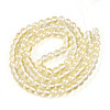 Baking Paint Transparent Glass Beads X1-DGLA-N011-8mm-02-2