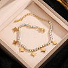 304 Stainless Steel Charm Bracelets WG4CBE1-01-2