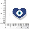 Evil Eye Theme Silicone Beads SL-CBACE28-03E-3