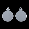 Transparent Acrylic Big Pendants MACR-XCP0001-25-2