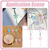 Resin Pendants RESI-WH0026-148D-5