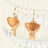 Bouquet Alloy Dangle & Drop Earrings AL-CBA4A23-01G-1