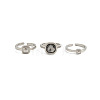 Alloy with Acrylic Rhinestone Finger Rings FS-WG60B09-03-2