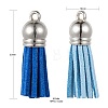 60Pcs 4 Colors Faux Suede Tassel Pendant Decorations X1-FIND-LS0001-04A-4