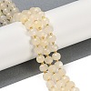 Natural Dyed White Jade Beads Strands G-H057-A20-02-2