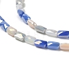 Electroplate Glass Beads Strands EGLA-P065-02A-05-3
