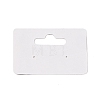 Rectangle Paper One Pair Earring Display Cards with Hanging Hole CDIS-C004-04D-2