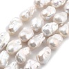 Natural Nucleated Pearl Beads Strands PEAR-B004-15N-05A-01-2